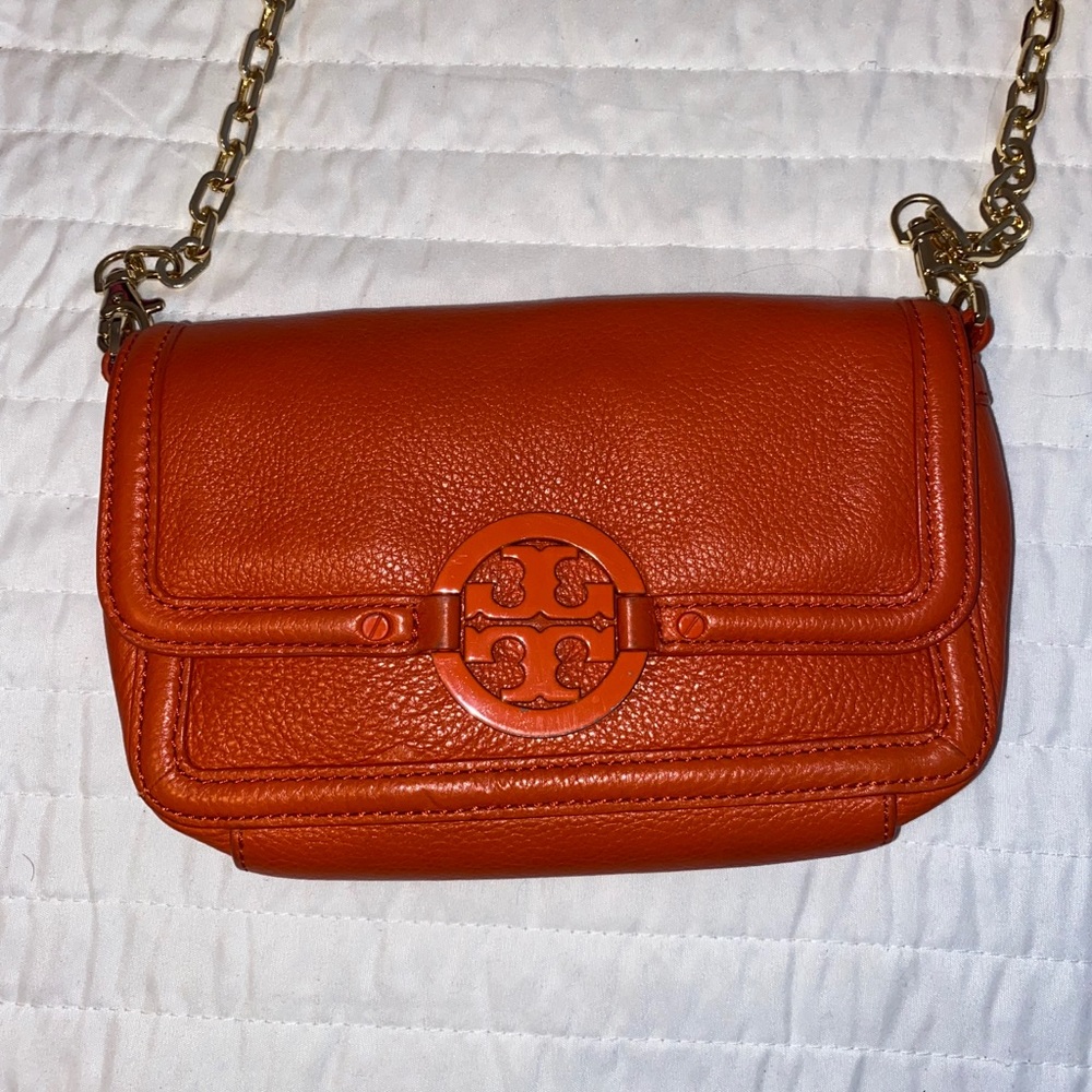 Cute burnt orange crossbody bag